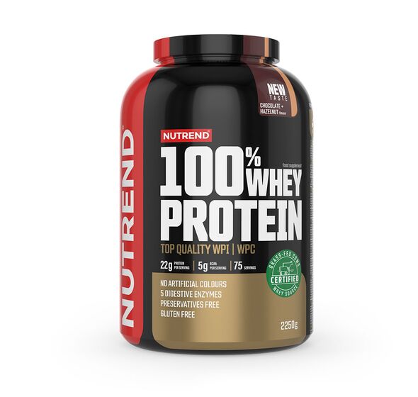 100% Whey Protein GFC 2250g (Nutrend)