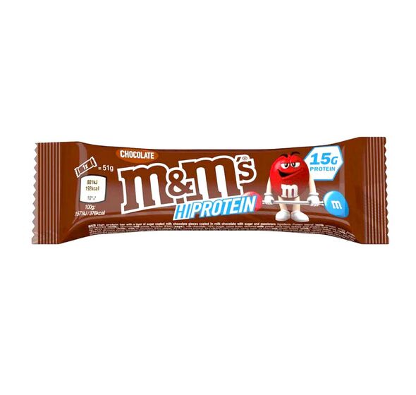 M&amp;Ms Hi Protein Bar 51g (Mars)