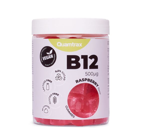 Vitamin B12, 60 gummies (Quamtrax)