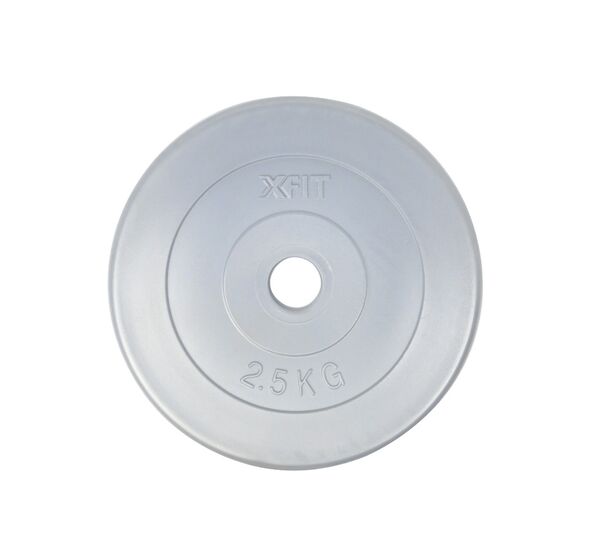 Δίσκος Πλαστικοποιημένος Round Plate 2,5kg (X-FIT)