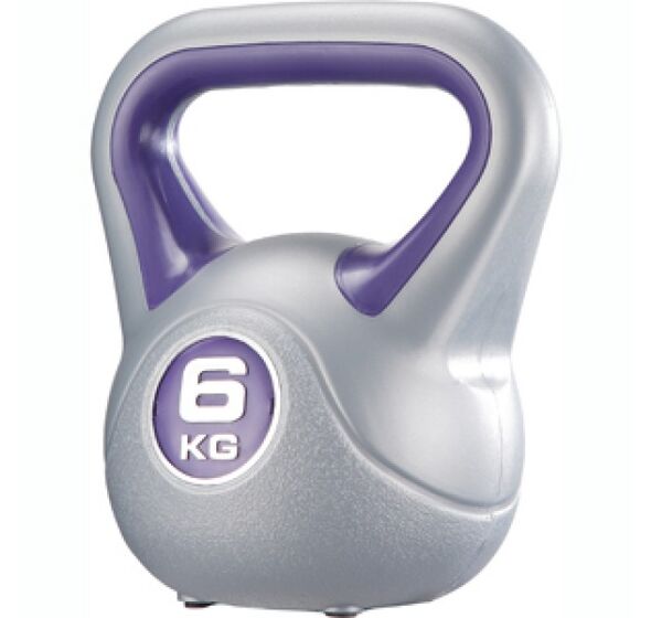 Kettlebells Πλαστικοποιημένα 6 kg (35000) (X-FIT)