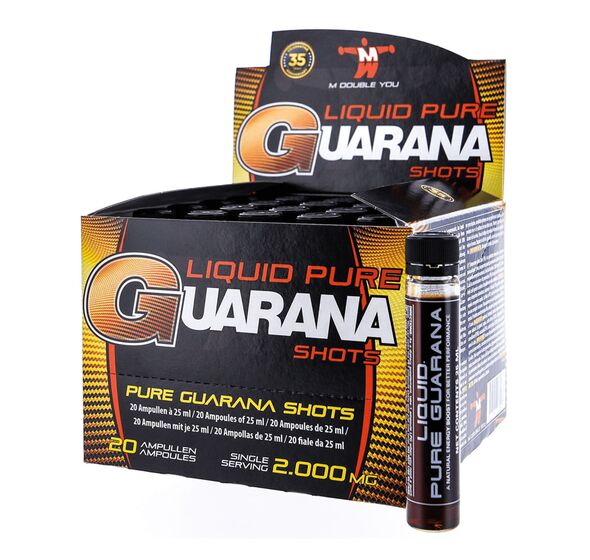 Liquid Pure Guarana Shots 20amps (M Double You)