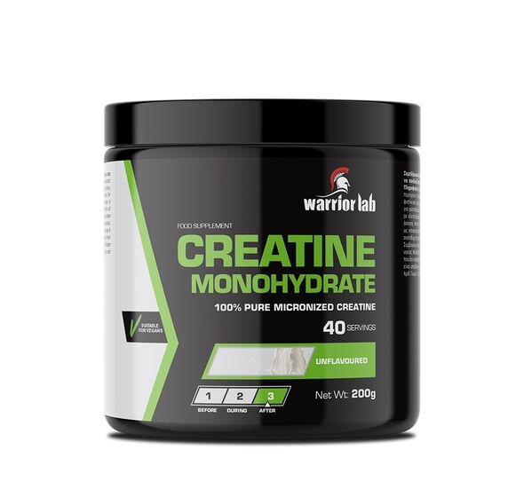 Creatine Monohydrate 200g (Warriorlab)