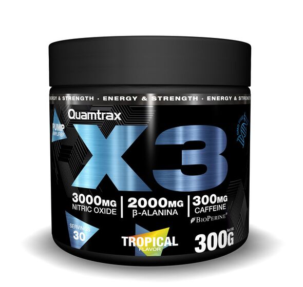 X3 Pre-Workout 300g (Quamtrax)