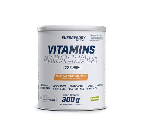 Vitamins + Minerals 300g (Energybody Systems)