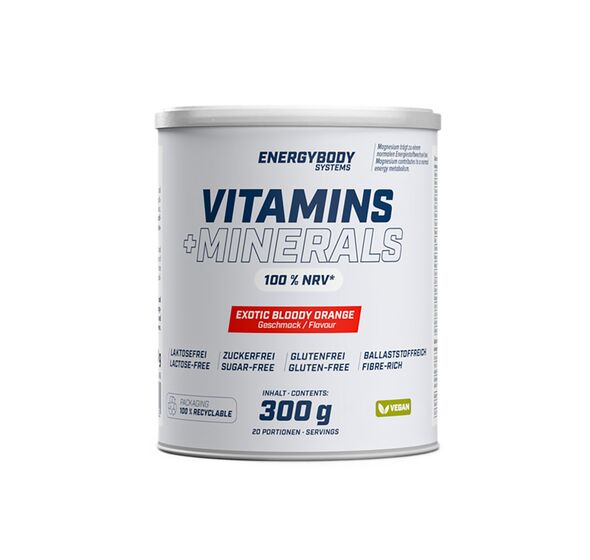 Vitamins + Minerals 300g (Energybody Systems)