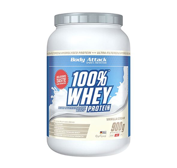 100% Whey Protein 900g (Body Attack)