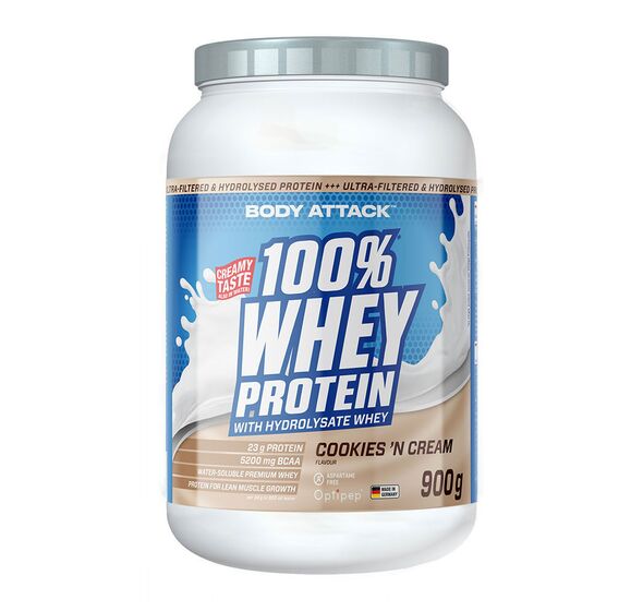 100% Whey Protein 900g (Body Attack)