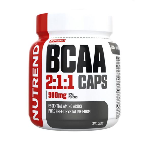 BCAA 2:1:1, 300caps (Nutrend)