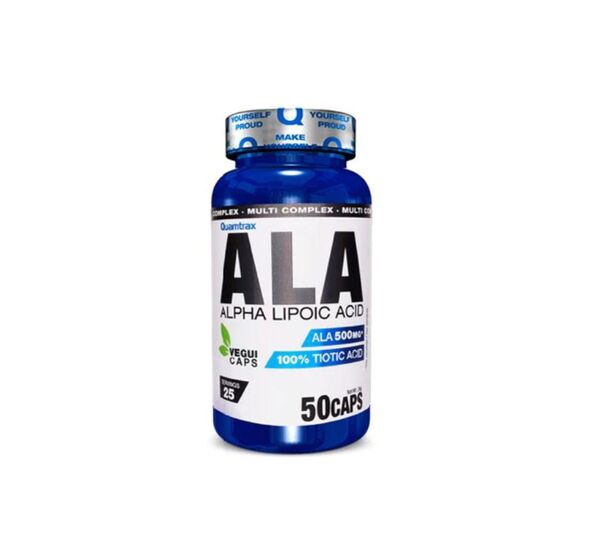 ALA-Alpha Lipoic Acid 50 Vcaps (Quamtrax)