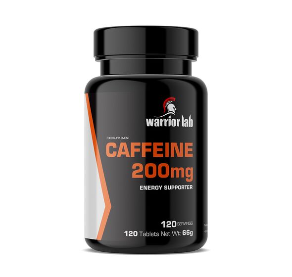 Caffeine 200mg, 120 tabs (Warriorlab)