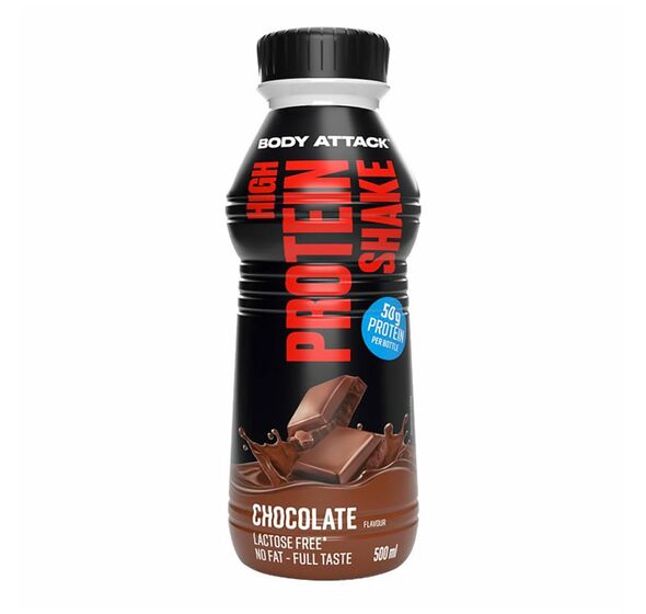 High Protein Shaker 500ml (Body Attack)