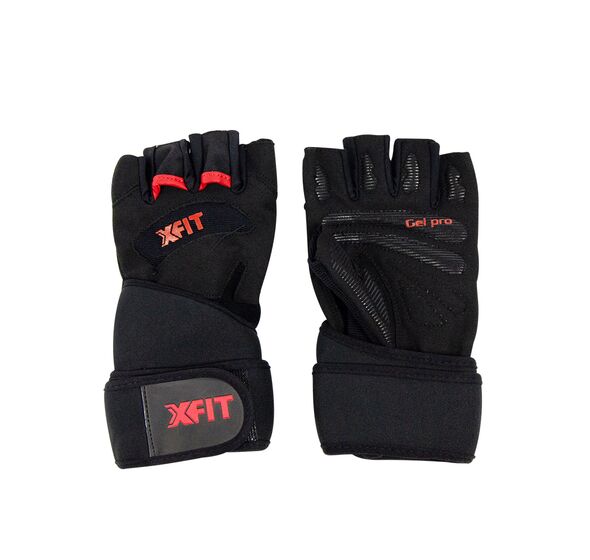 Fitness Gloves With Wristband (840) (X-Fit)