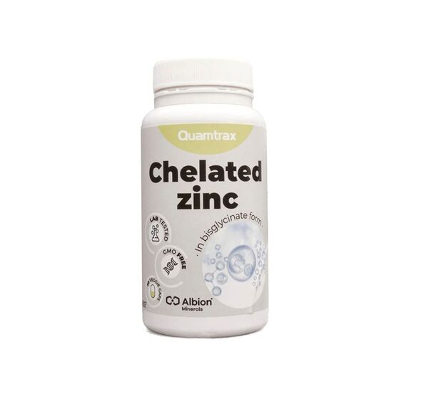 Chelated Zinc 60 Vcaps (Quamtrax)