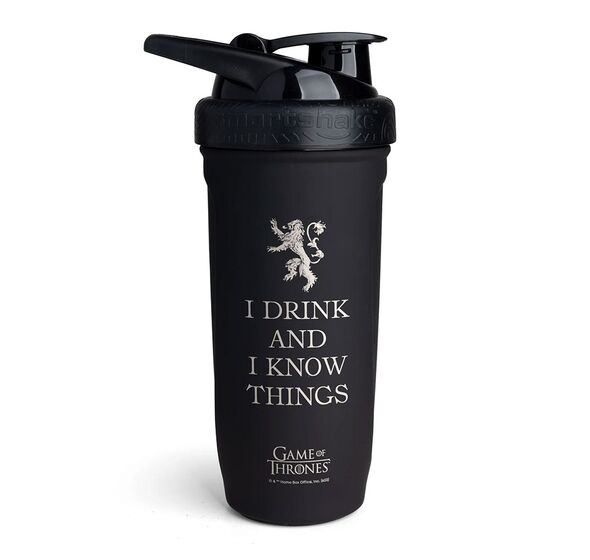 SmartShake Reforce Stainless Steel Game of Thrones 900 ml I Drink and I know things (Smartshake)