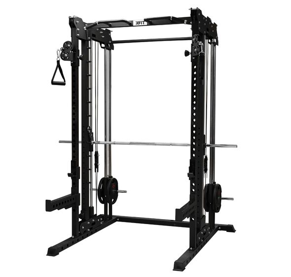 Multi-Functional Smith Machine with free weights (X-FIT)