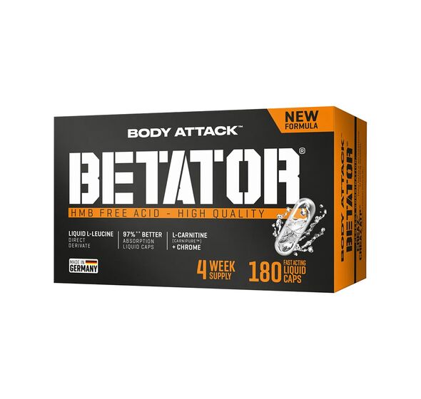 Betator 180 caps (Body Attack)